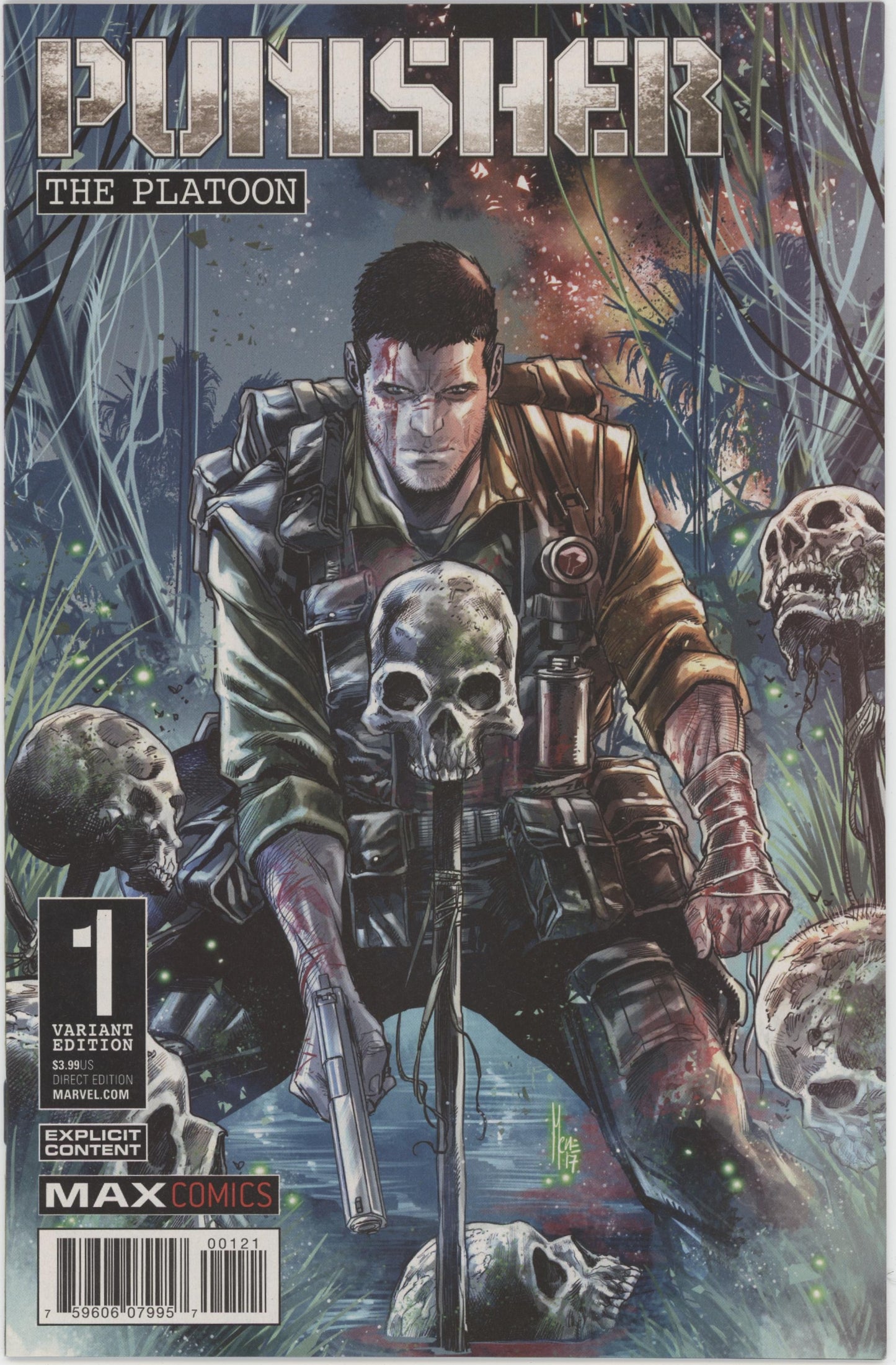 The Punisher The Platoon (2017 Marvel) #1B