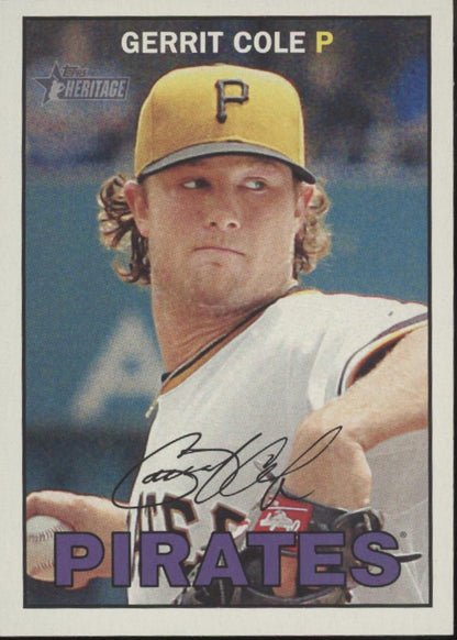 Gerrit Cole Baseball Lot of 10