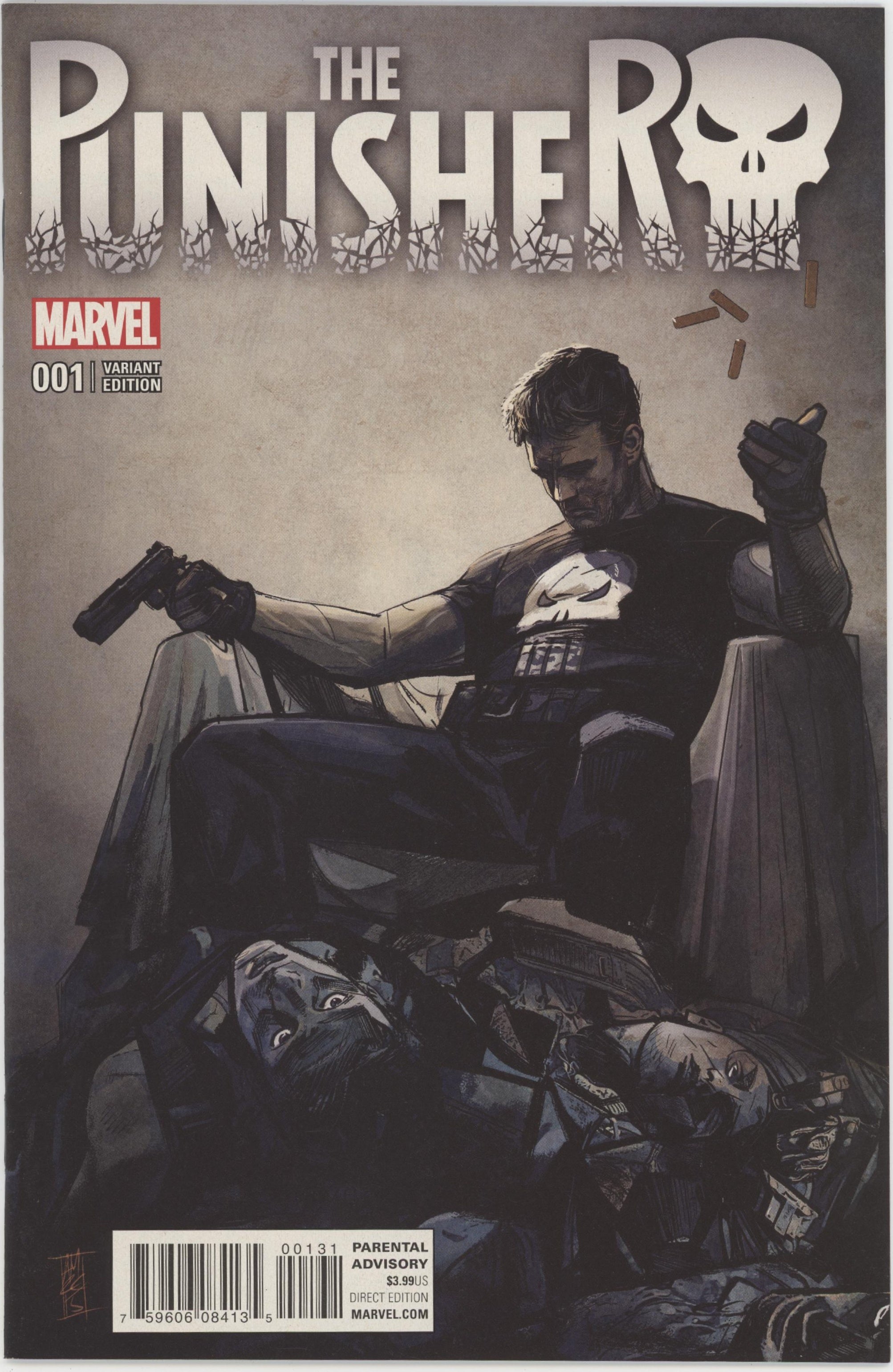 The Punisher (2016 11th Series) #1D、Collector Store LLC - Comics、kayou