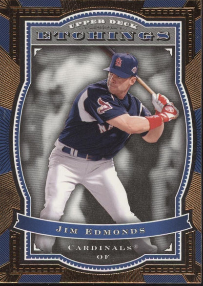 Jim Edmonds Baseball Lot of 10