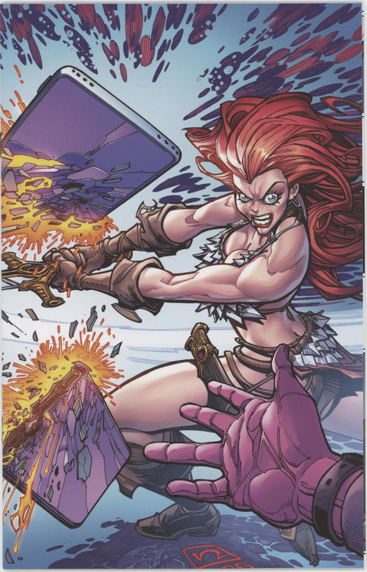 Sonja Reborn #4 Cover H 1 in 10 Chad Hardin Full Art Variant