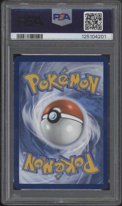 Team Rocket's Meowth Pokemon Destined Rivals Illustration Rare #203 PSA 9