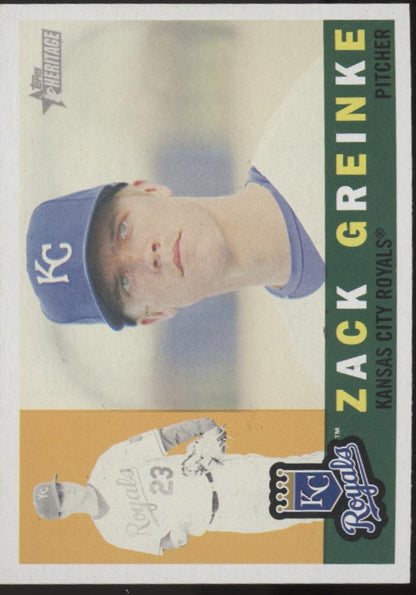 Zach Greinke Baseball Lot of 10
