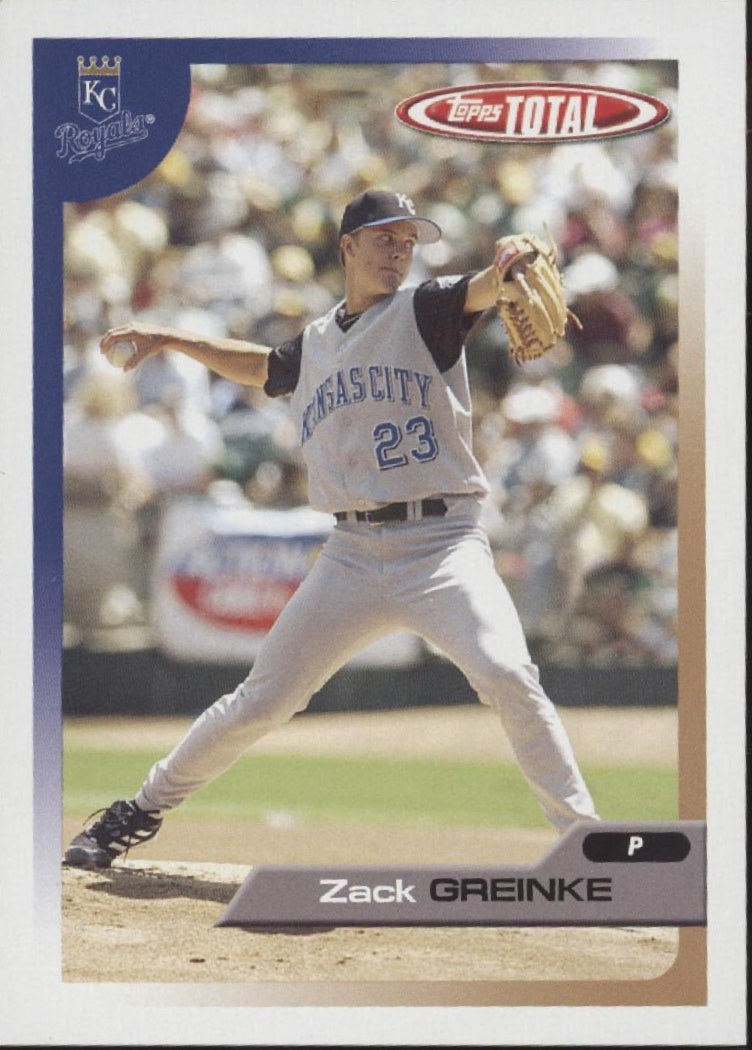 Zach Greinke Baseball Lot of 10