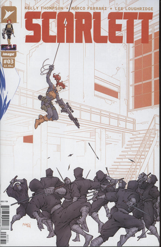Scarlett Issue #3C 1:10 Retailer Incentive Variant