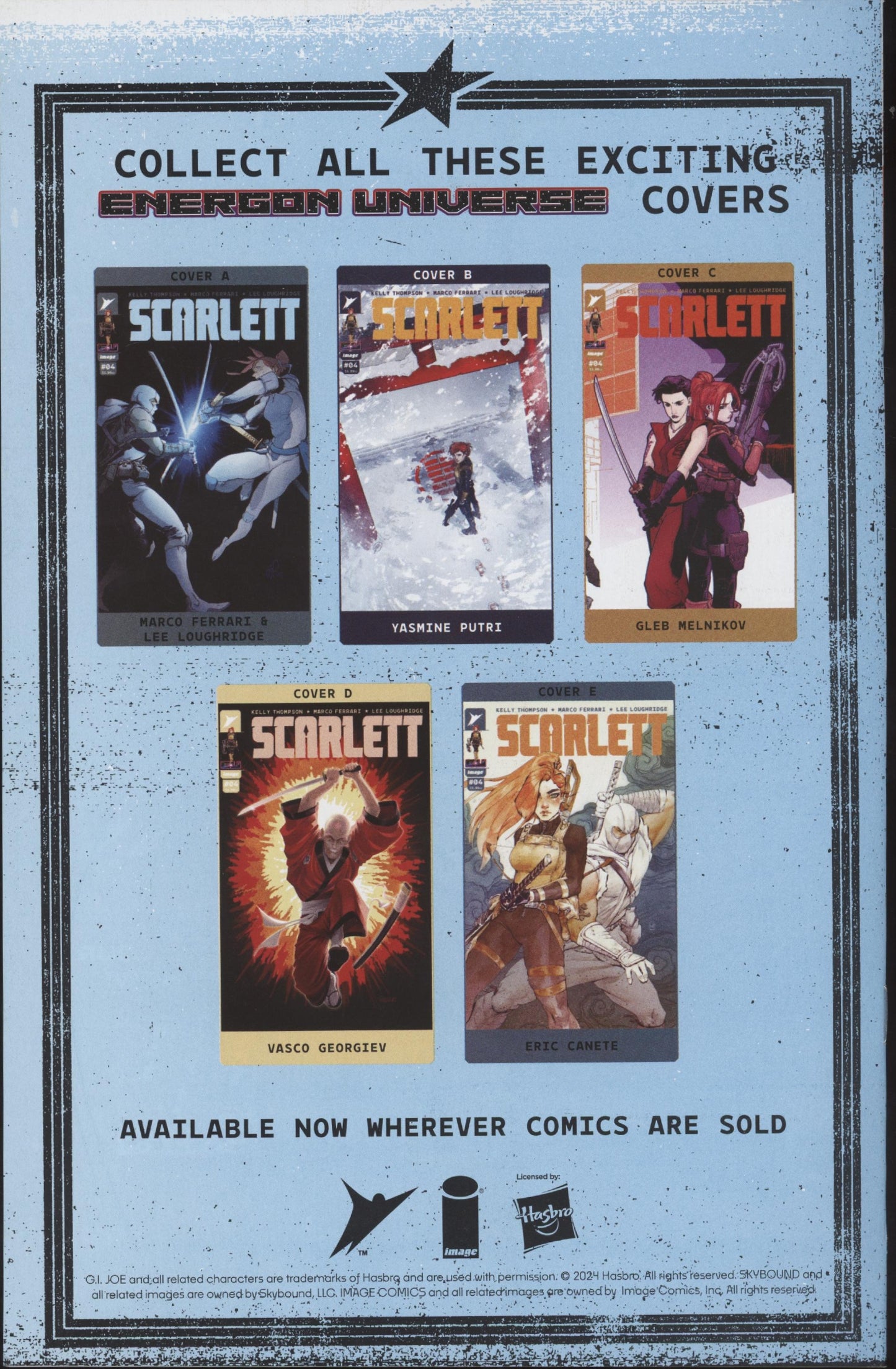 Scarlett Issue #4C 1:10 Retailer Incentive Variant
