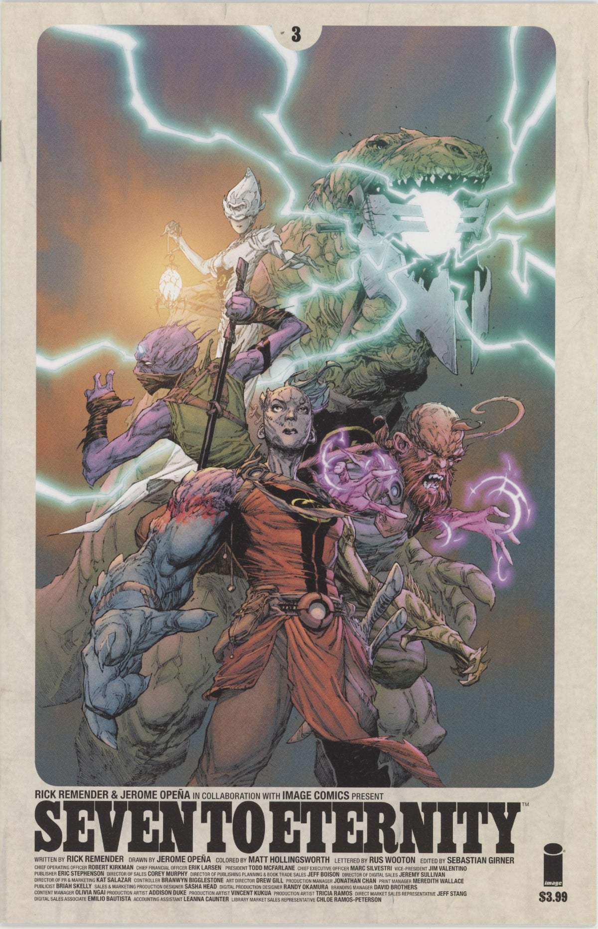 Seven to Eternity (2016 Image) #1-6