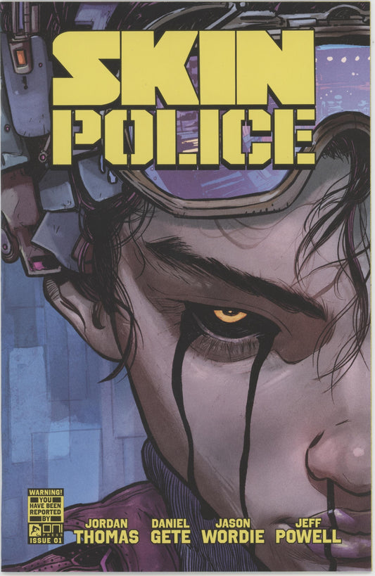 Skin Police Issue #1C 1:10 Retailer Incentive Variant