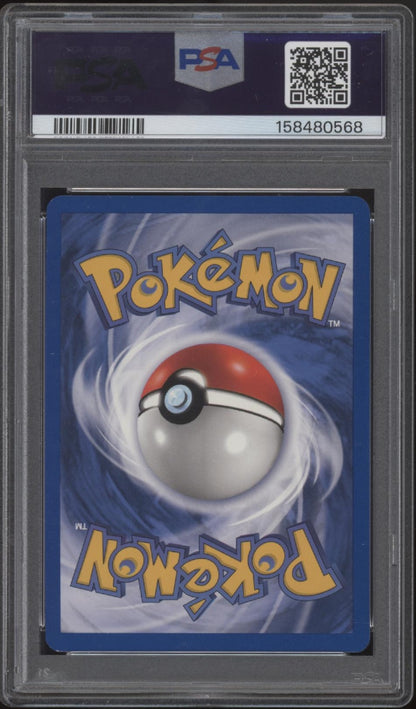 Rainbow Energy Pokemon Team Rocket Holo 1st Edition #17 PSA 8