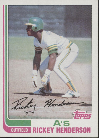 Rickey Henderson Baseball Lot of 10