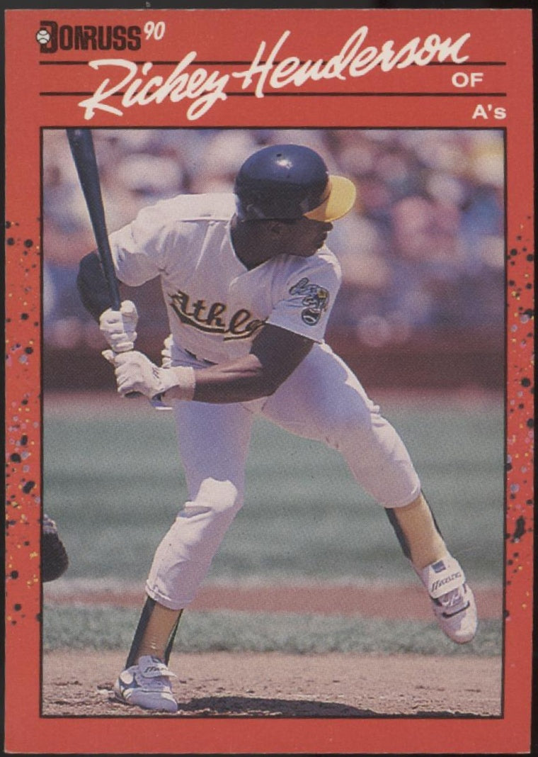 Rickey Henderson Baseball Lot of 10