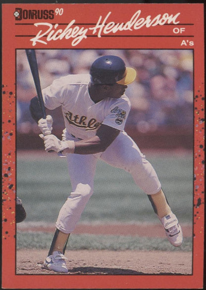 Rickey Henderson Baseball Lot of 10