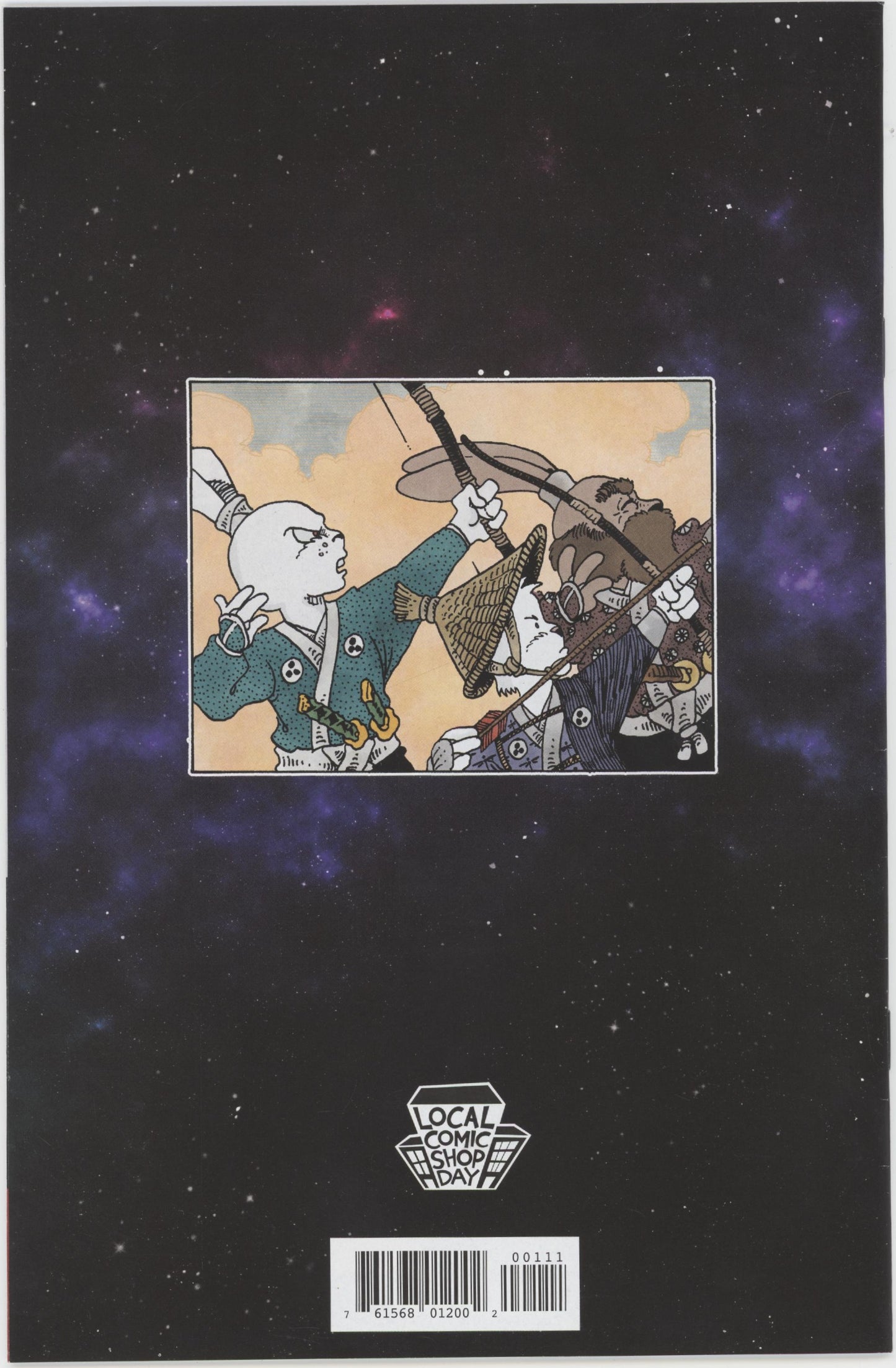 Space Usagi Death and Honor Issue #1LCSD Local Comic Shop Day Edition