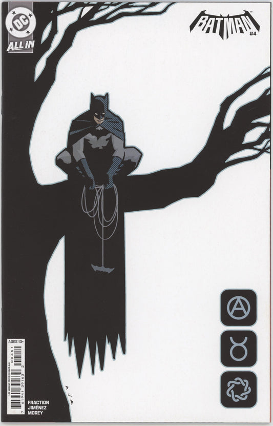 Batman #4 Cover G 1 in 25 David Aja Card Stock Variant