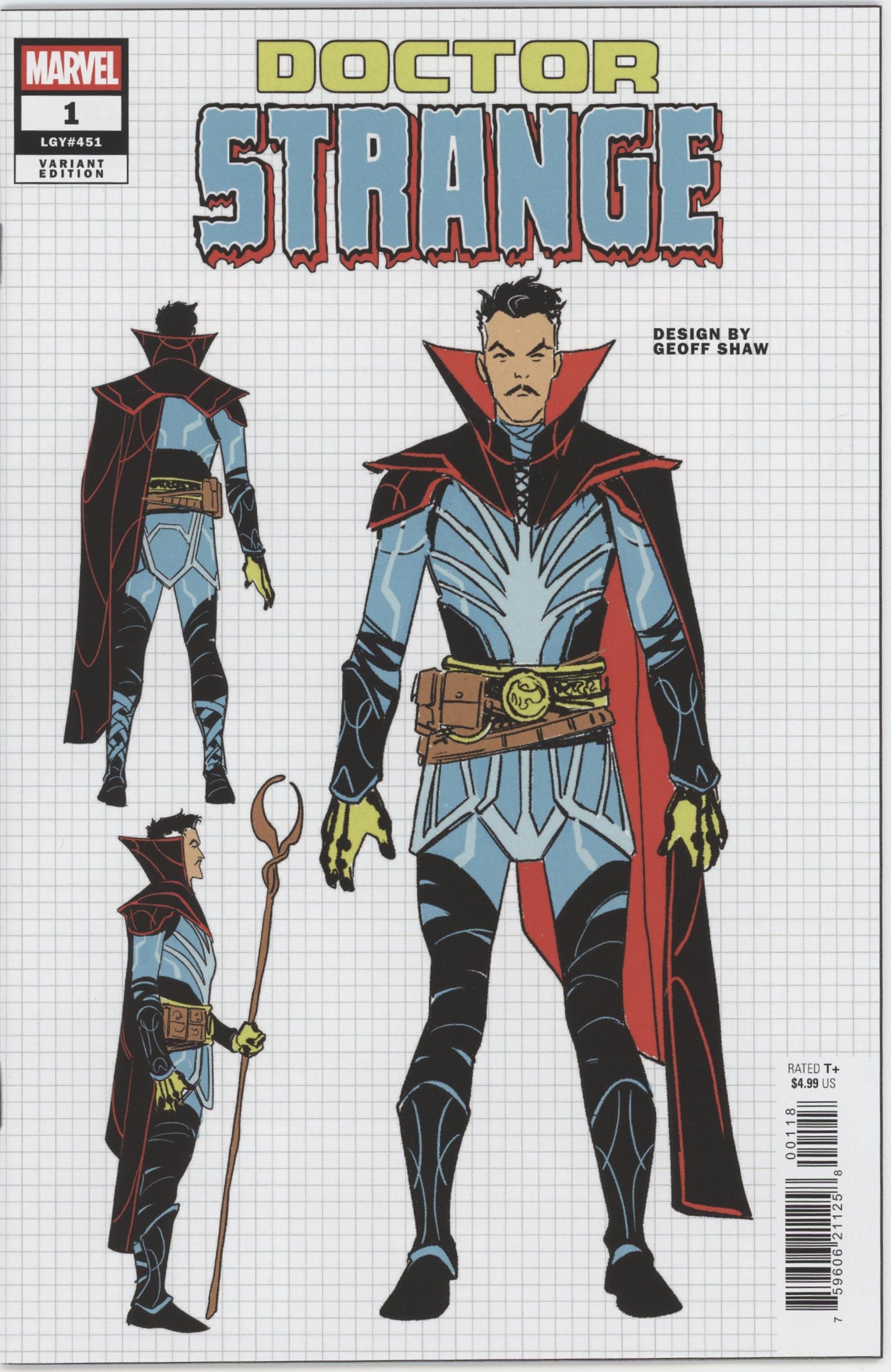 Doctor Strange #1J Geoff Shaw Design Variant
