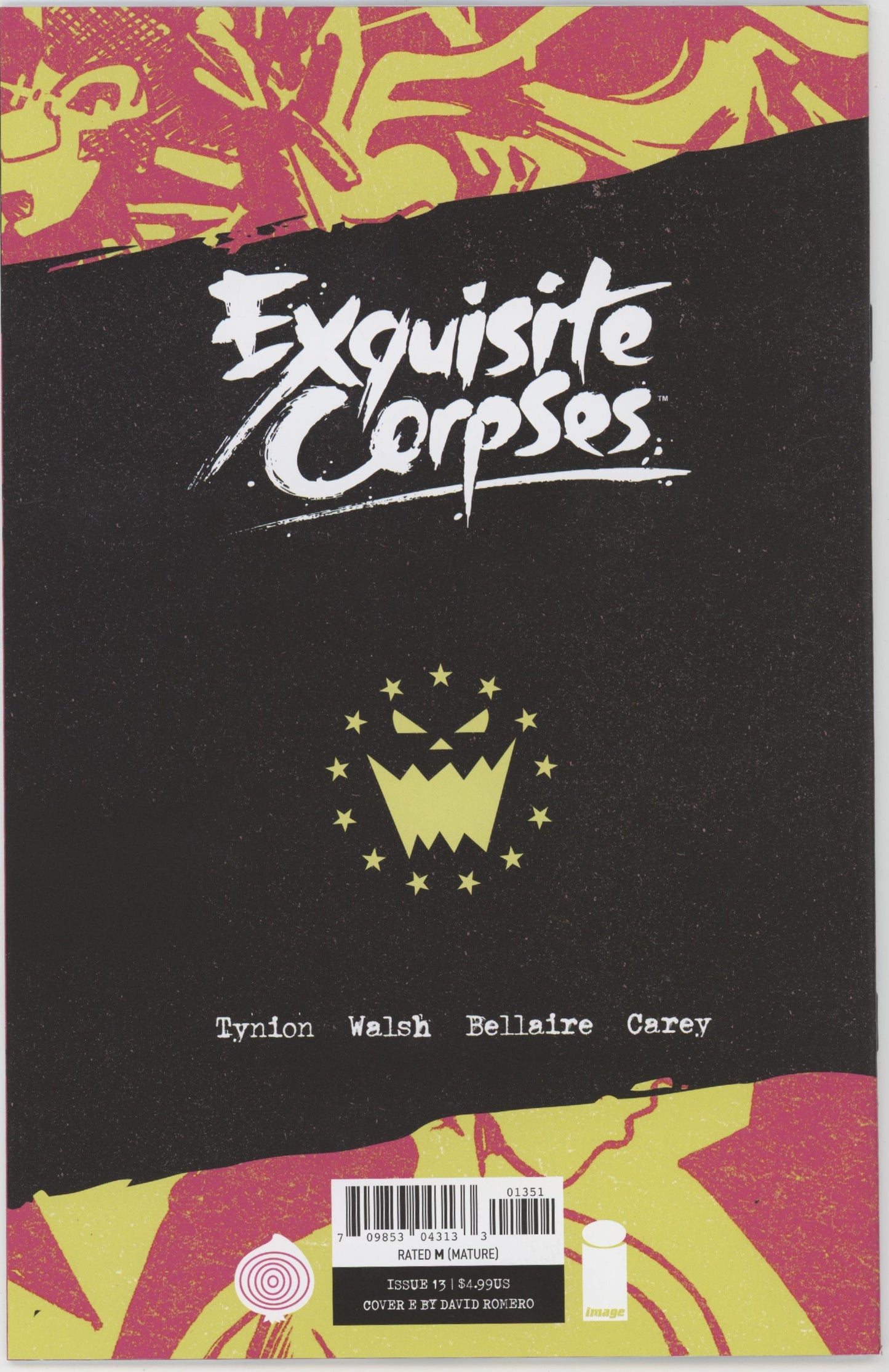 Exquisite Corpses #13 Cover E 1 in 25 David Romero Variant (Mature)