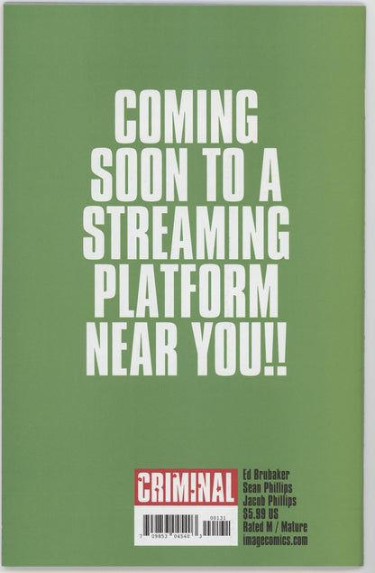 Giant Size Criminal #1 Cover C 1 in 10 Duncan Fegredo Variant (Mature)