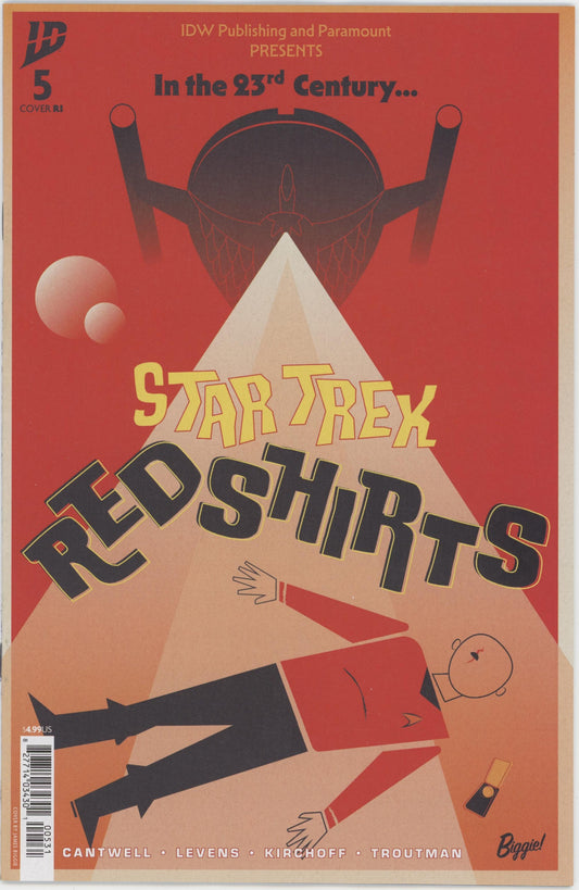 Star Trek: Red Shirts #5 Variant RI (10) (Biggie)