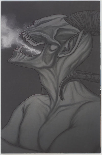 Hello Darkness #25 G 1:20 Variant Edition Glow In The Dark Variant (Full Art, Glow In The Dark, Frison)