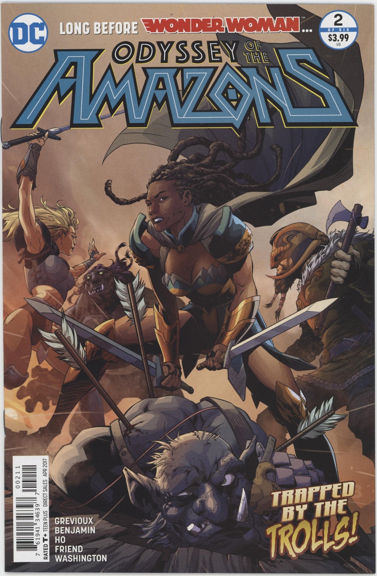 Odyssey of the Amazons (2016 DC) #1-6