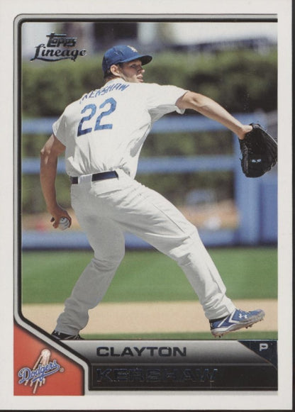 Clayton Kershaw Baseball Lot of 5