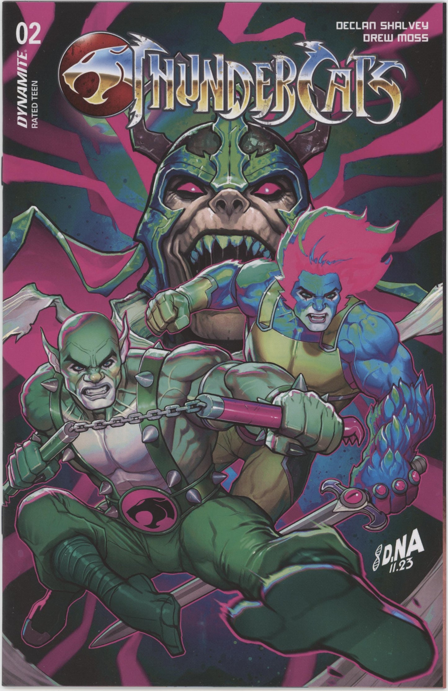 Thundercats Issue #2N 1:15 Retailer Incentive Variant