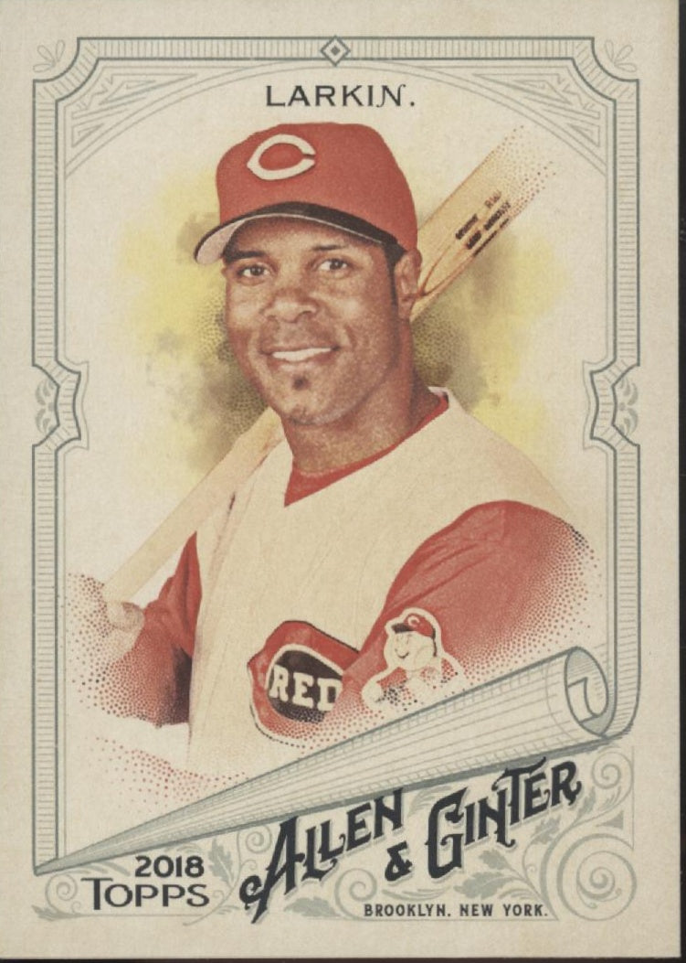Barry Larkin Baseball Lot of 10