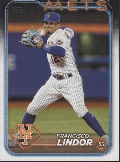 Francisco Lindor Baseball Lot of 10