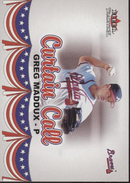 Greg Maddux Baseball Lot of 10