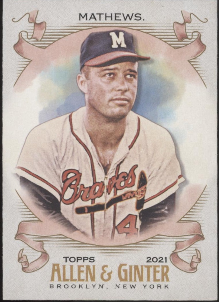 Eddie Mathews Baseball Lot of 10