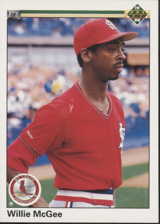 Willie McGee Baseball Lot of 10