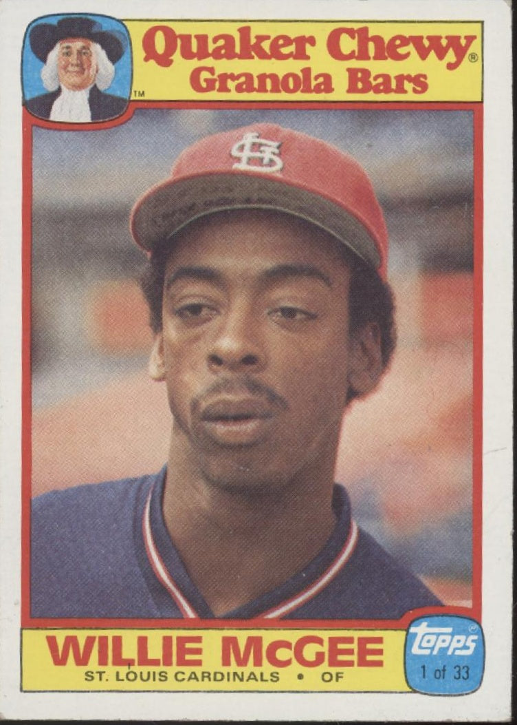 Willie McGee Baseball Lot of 10