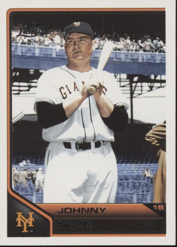 Johnny Mize Baseball Lot of 10