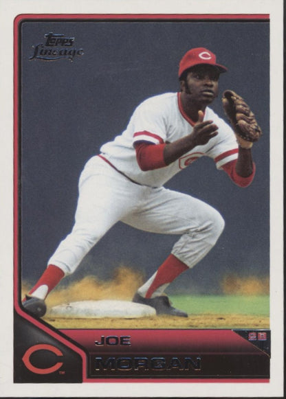 Joe Morgan Baseball Lot of 10