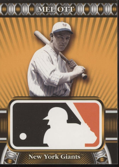 Mel Ott Baseball Lot of 10