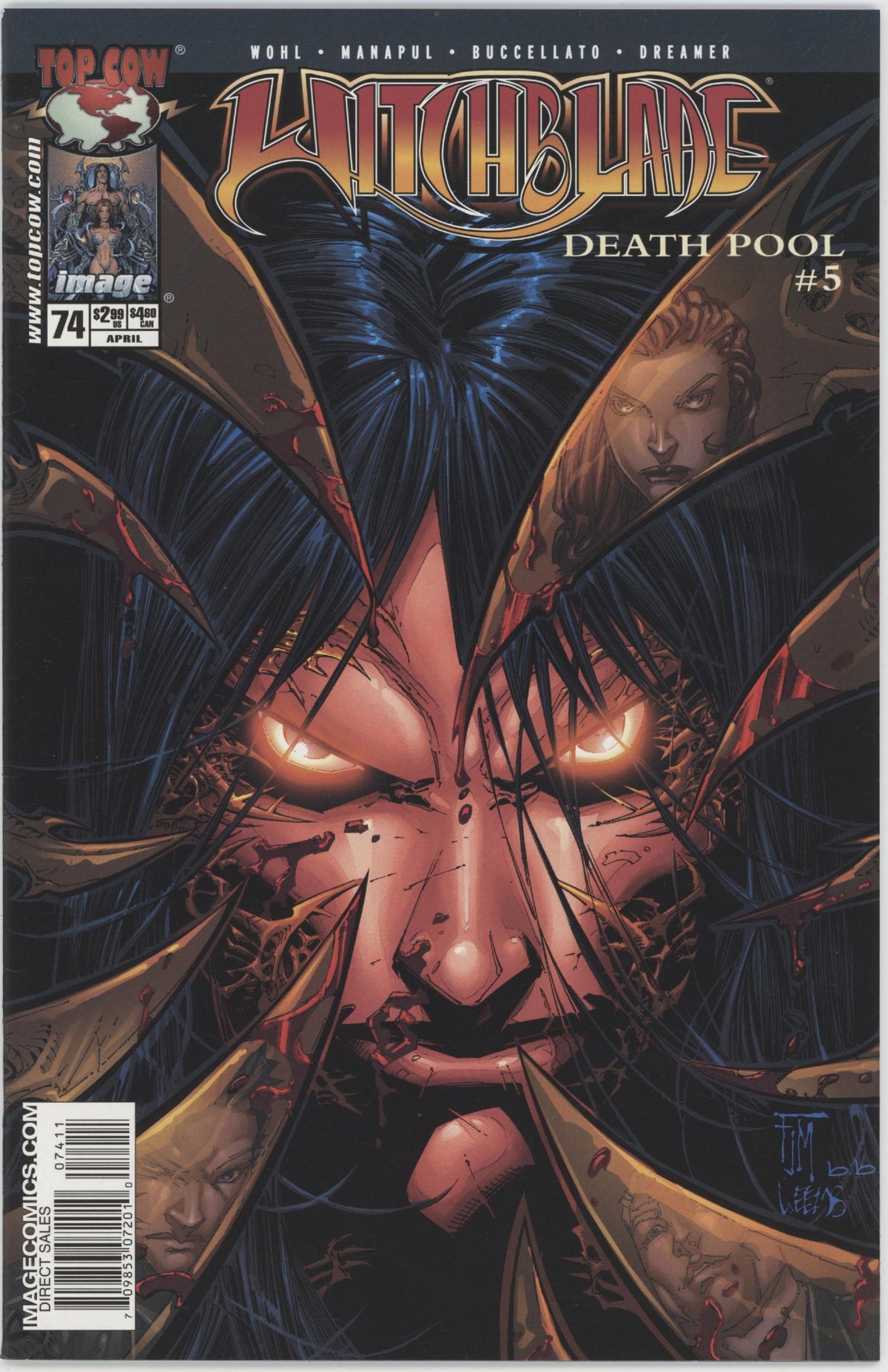 Witchblade (Image) Comic Lot of 61 *See Description For List*