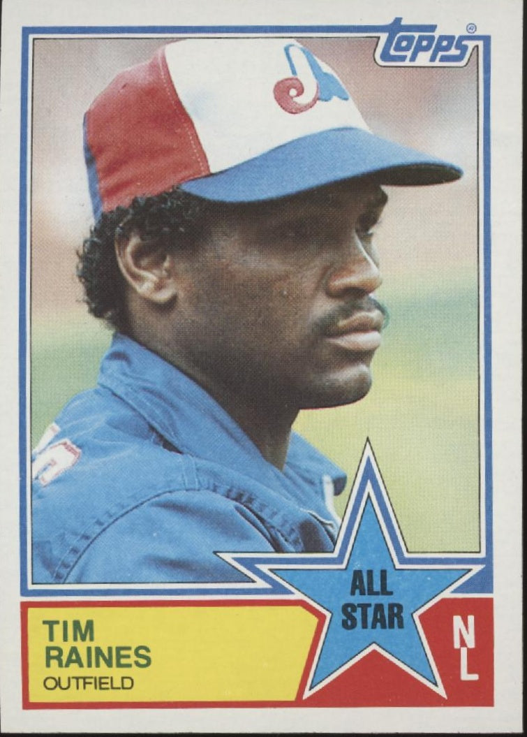 Tim Raines Baseball Lot of 10
