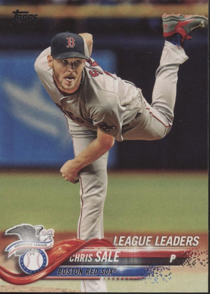 Chris Sale Baseball Lot of 10