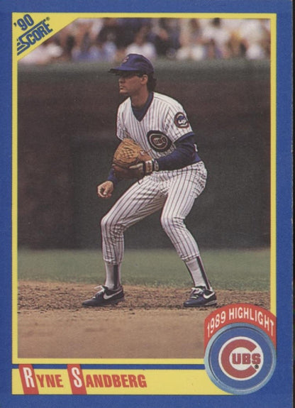 Ryne Sandberg Baseball Lot of 10