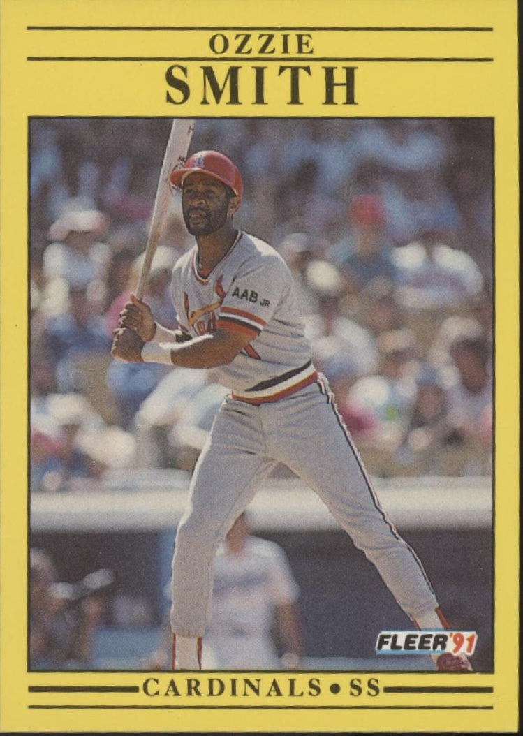 Ozzie Smith Baseball Lot of 10