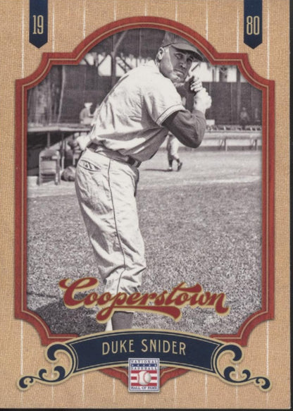 Duke Snider Baseball Lot of 10