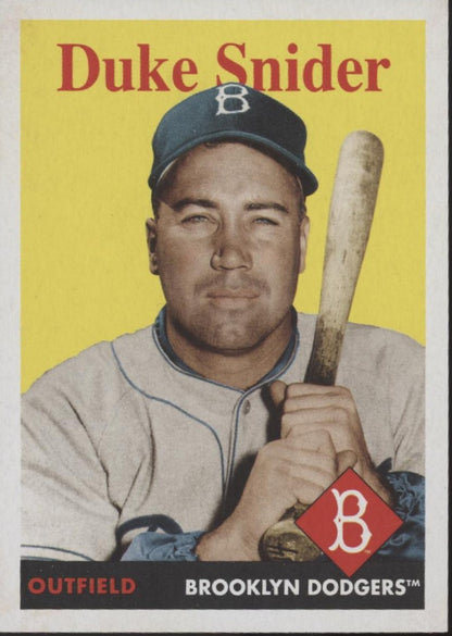 Duke Snider Baseball Lot of 10