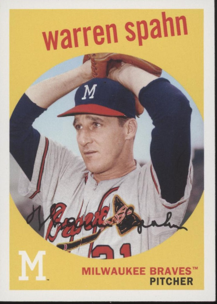 Warren Spahn Baseball Lot of 10