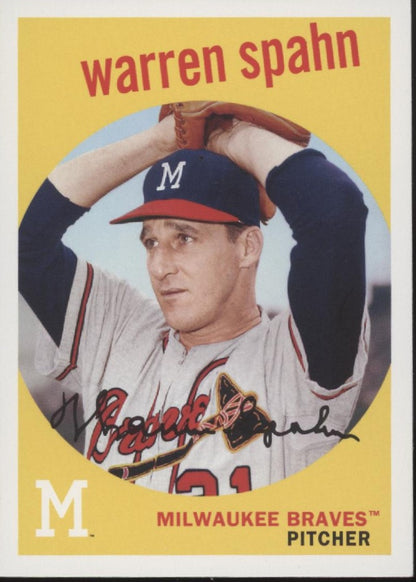 Warren Spahn Baseball Lot of 10