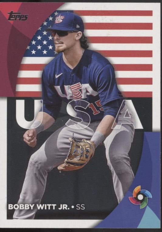 Bobby Witt Jr. Baseball Lot of 5