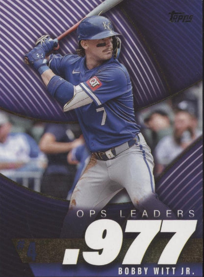 Bobby Witt Jr. Baseball Lot of 5