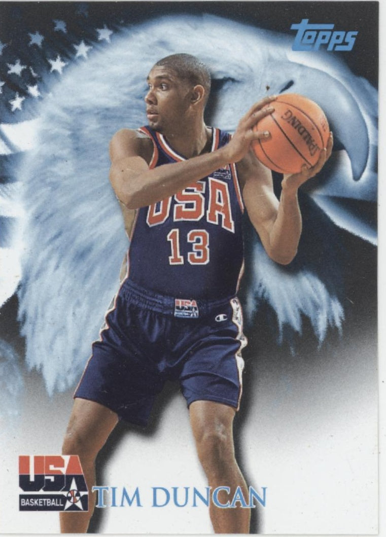 Tim Duncan Basketball Lot of 10