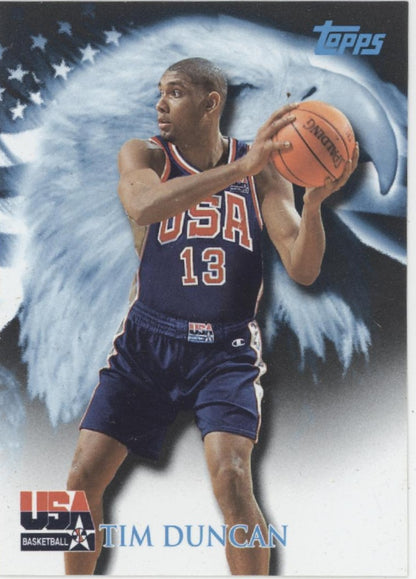 Tim Duncan Basketball Lot of 10