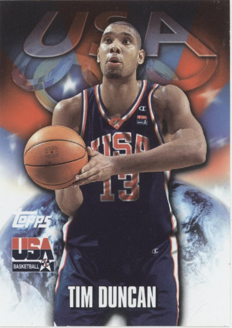 Tim Duncan Basketball Lot of 10