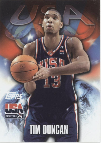Tim Duncan Basketball Lot of 10